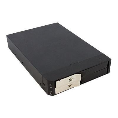 3.5in Trayless Hot Swap SATA Mobile Rack for Dual 2.5in Hard Drives - storage mobile rack
