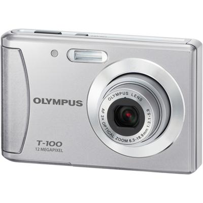 T-100 12MP Digital Camera - Silver