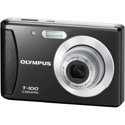T-100 12MP Digital Camera - Black