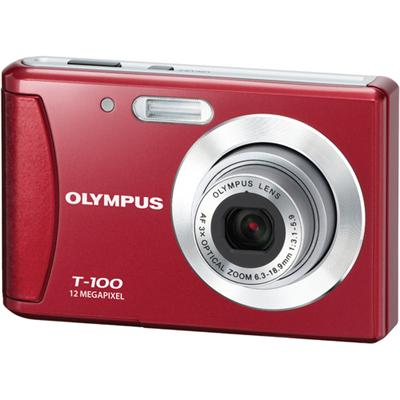 T-100 12MP Digital Camera - Red