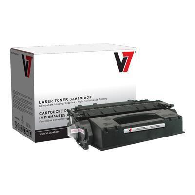 V7 V705X High Yield black toner cartridge equivalent to HP 05X for HP LaserJet P2054 P2055 P2056 P2057