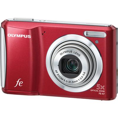 FE-47 14MP Digital Camera - Red