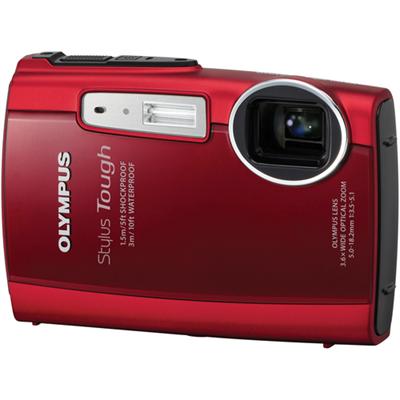 Stylus Tough 3000 12MP Digital Camera - Red