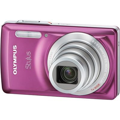 Stylus 7030 - Digital camera - compact - 14.0 Mpix - optical zoom: 7 x - supported memory: SD SDHC - purple
