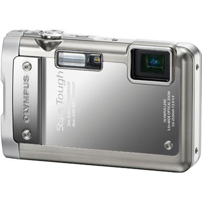 Stylus Tough 8010 - Digital camera - compact - 14.0 Mpix - optical zoom: 5 x - supported memory: SD SDHC - silver
