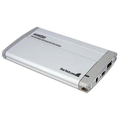 2.5in USB FireWire SATA External Hard Drive Enclosure - storage enclosure - SATA-300 - Hi-Speed USB
