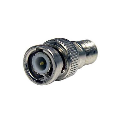 Startech Bnccoaxmf Bnc To F Type Coaxial Adapter M/f - Antenna Adapter - Bnc (m) - F Connector (f) - Coaxial - Silver