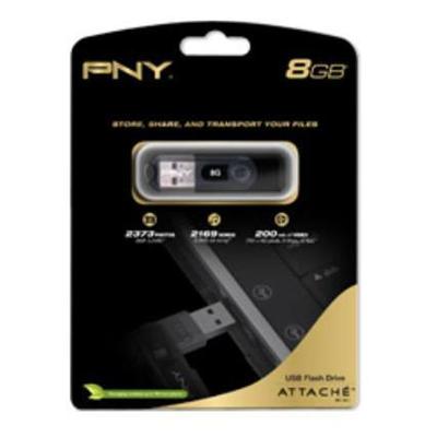 8G Mini Attache Flash Drive USB 2.0 Capless Swing Design