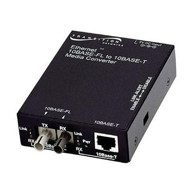 Media converter - 10Base-T 10Base-FL - SC multi-mode - RJ-45 - external - up to 1.2 miles - 850 nm (Open Box Product Limited Availability No Back Orders)