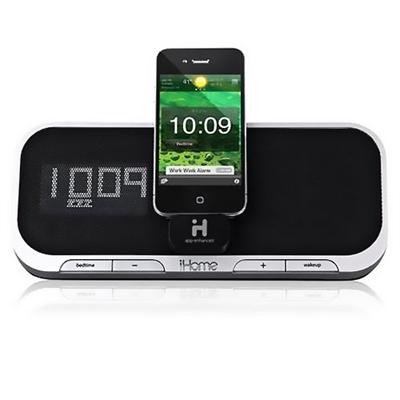 iA5 App Enhanced Alarm Clock Speaker System for iPhone and iPod