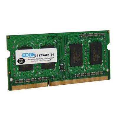 Edge Memory PE225452 DDR3 1 GB SO DIMM 204 pin 1333 MHz PC3 10600 unbuffered non ECC