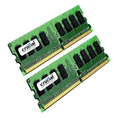 Crucial CT2KIT102472AF667 DDR2 16 GB 2 x 8 GB FB DIMM 240 pin 667 MHz PC2 5300 CL5 1.8 V fully buffered ECC for ASUS DSEB DG SAS SUPERMICRO