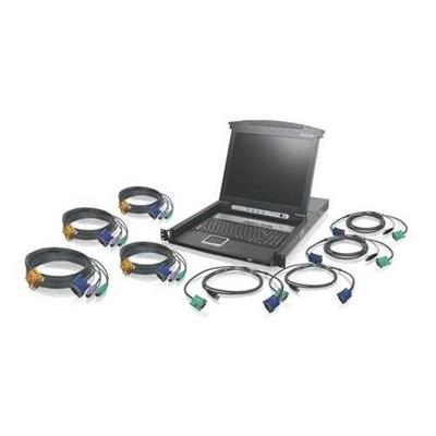 Iogear GCL1808KIT 8-Port LCD Combo KVM Switch with Cables Iogear GCL1808KIT 8-Port LCD Combo KVM Switch with Cables