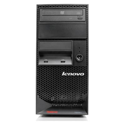 ThinkServer TS200V Intel Pentium G6950 2.80GHz Server - 2GB RAM  250GB SATA HDD  DVD±RW  Integrated Graphics Chipset  Gigabit Ethernet