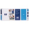 80 Cyan Printhead and Cleaner