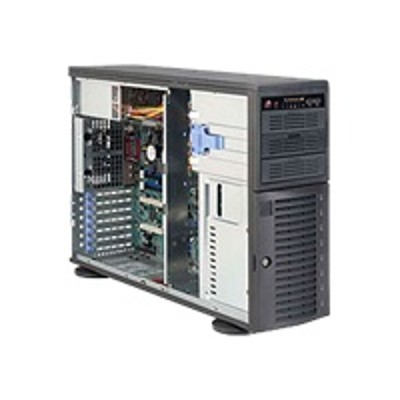Super Micro CSE-743T-500B Supermicro SC743 T-500B - Tower - 4U - extended ATX - SATA/SAS - hot-swap 500 Watt - black - USB Super Micro CSE-743T-500B Supermicro SC743 T-500B - Tower - 4U - extended ATX - SATA/SAS - hot-swap 500 Watt - black - USB