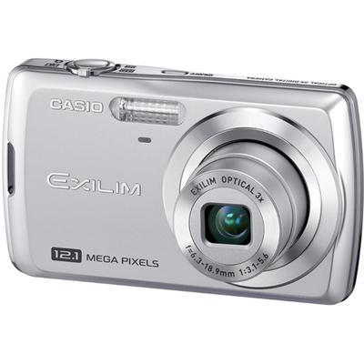 EXILIM ZOOM EX-Z35SR - Digital camera - compact - 12.1 Mpix - optical zoom: 3 x - supported memory: SD SDHC - silver