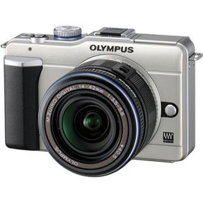 E-PL1 - Digital camera - prosumer - 12.3 Mpix - M.Zuiko Digital 14-42mm lens - optical zoom: 3 x - supported memory: SD SDHC - champagne