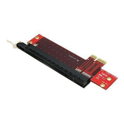 StarTech.com PEX1TO162 PCI Express x1 to Low Profile x16 Slot Extension Adapter PCIe x1 to PCIe x16 slot adapter