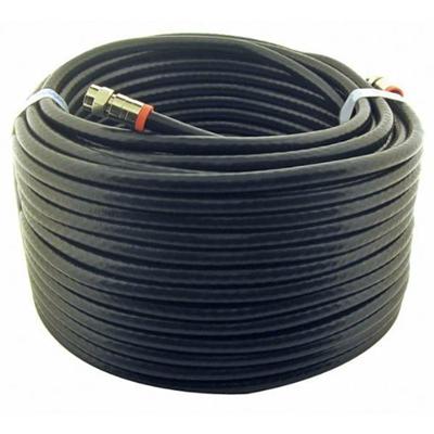 Steren Electronics BL 215 450BK Antenna cable F connector M to F connector M 50 ft coaxial RG 6 black