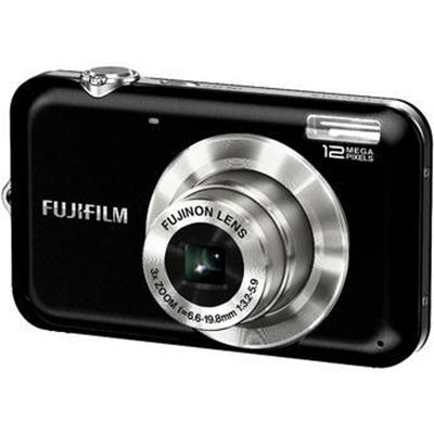 FinePix JV100 - Digital camera - compact - 12.2 Mpix - optical zoom: 3 x - supported memory: SD SDHC - black
