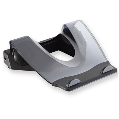 SMK-Link Notebook USB Audio Station - Notebook stand with 3 ports USB hub and stereo speakers