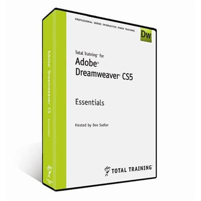 Total Training for Adobe Dreamweaver CS5 - Essentials - self-training course - DVD