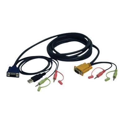 P756-010 - video / USB / audio cable - 10 ft