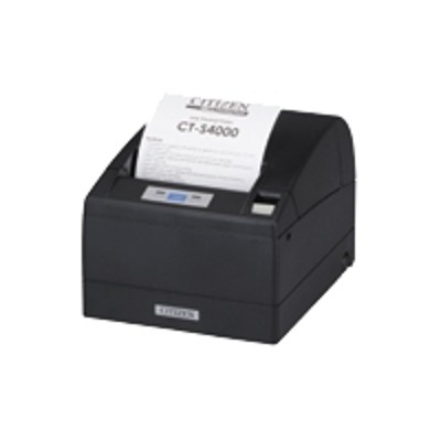 Citizen CT S4000PAU BK CT S4000 Receipt printer two color monochrome thermal line Roll 4.4 in 203 dpi up to 354.3 inch min parallel USB cut