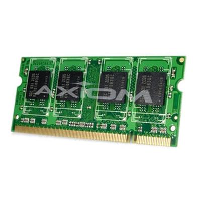 Axiom Memory AX31066S7Y/4G DDR3 - 4 GB - SO-DIMM 204-pin - 1066 MHz / PC3-8500 - CL7 - unbuffered - non-ECC Axiom Memory AX31066S7Y/4G DDR3 - 4 GB - SO-DIMM 204-pin - 1066 MHz / PC3-8500 - CL7 - unbuffered - non-ECC