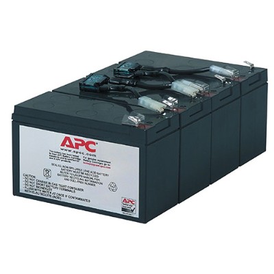 APC RBC8 Replacement Battery Cartridge 8 UPS battery lead acid black for P N SU1400RM SU1400RMBX120 SU1400RMNET SU1400RMX176