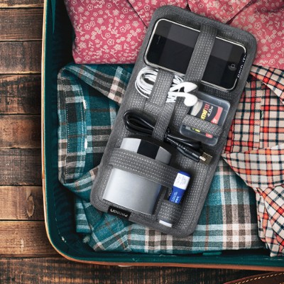 Cocoon Cpg5gy Grid-it! Organizer Cpg5 - Internal Accessory Holder - High Rise Gray - For Apple Iphone 3g  3gs  4  Ipod (4g  5g)  Ipod Classic  Ipod Mini  Ipod N