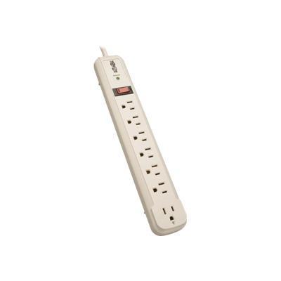 TrippLite TLP74R Surge Protector Power Strip TL P74 R 120V Rt Angle 7 Outlet 4 Cord Surge protector 15 A AC 120 V 1.8 kW output connectors 7