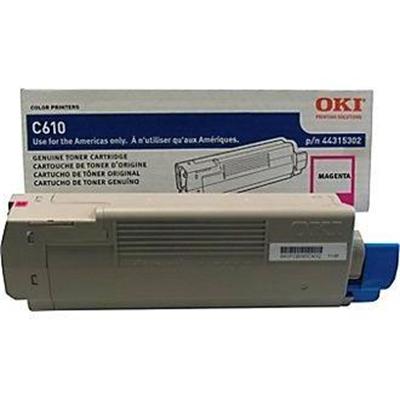 Oki 44315302 Magenta - original - toner cartridge - for C610cdn 610dm 610dn 610dtn 610n Oki 44315302 Magenta - original - toner cartridge - for C610cdn 610dm 610dn 610dtn 610n