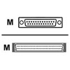 SCSI CABLE MICRO DB68M DB25M 4'