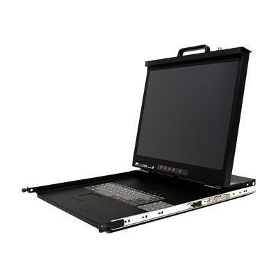 1U 20 High Res RackMount LCD Console for 19 Rack - LCD display - TFT - 20.1
