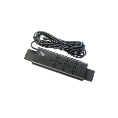 Bretford Manufacturing E12 Basics Accessories/Furniture Electrical Unit E12 - Power strip - output connectors: 12 - 20 ft - black Bretford Manufacturing E12 Basics Accessories/Furniture Electrical Unit E12 - Power strip - output connectors: 12 - 20 ft - black