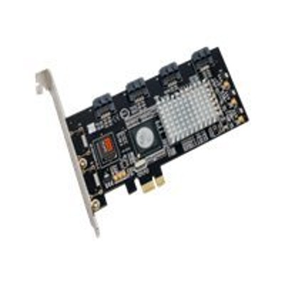 Syba Multimedia Sy-pex40008 Sy-pex40008 - Storage Controller (raid) - 4 Channel - Sata 3gb/s Low Profile - 300 Mbps - Raid 0  1  5  10 - Pcie X1