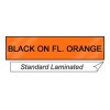 P-Touch Heavy-Duty PT-8000 Electronic Labeler  TX Series Tape Cartridges  TX Series Tape Cartridges Black on Fluor. Orange