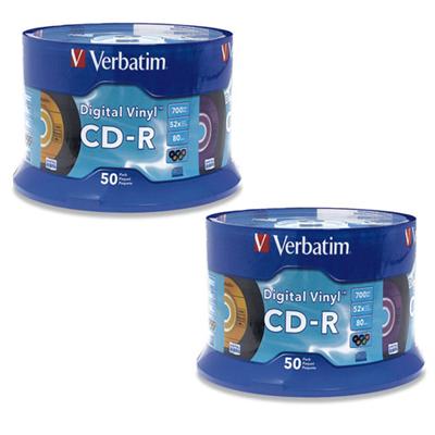 TWO CD-R DIGITAL VINYL 80 MIN