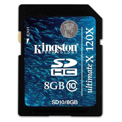 flash memory card - 8 GB - SDHC
