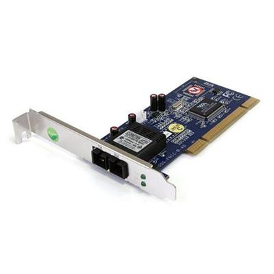 StarTech.com PCI100MMSC 100Mbps Full/Low Profile Ethernet Multi Mode SC Fiber PCI NIC Card 2km StarTech.com PCI100MMSC 100Mbps Full/Low Profile Ethernet Multi Mode SC Fiber PCI NIC Card 2km