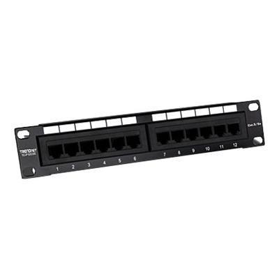 TRENDnet TC-P12C5E Patch panel - 12 ports TRENDnet TC-P12C5E Patch panel - 12 ports