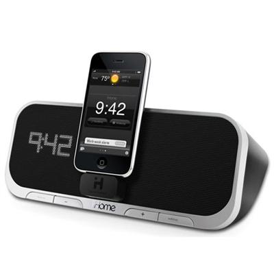 iA5 App-Enhanced Alarm Clock Speaker System for iPhone and iPod
