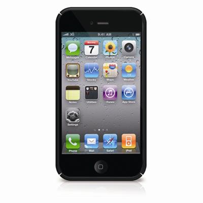 MetroBP4 Snap-On Protective Case for iPhone 4 - Black