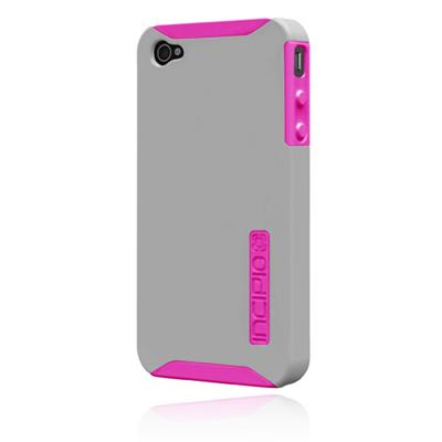 SILICRYLIC FOR IPHONE 4 - PINK/SILVER