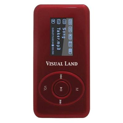 V-Clip Pro 2GB MP3 Player - Red
