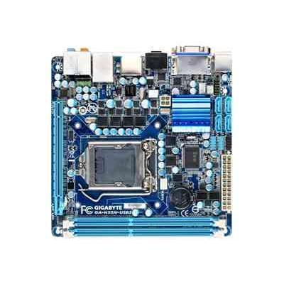 GA-H55N-USB3 (rev. 1.0) - Motherboard - mini ITX - iH55 - LGA1156 Socket - SATA-300 eSATA - Gigabit Ethernet - SuperSpeed USB - HD Audio (8-channel)