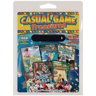 Casual Game Treasures 5-Pack - 2 GB USB