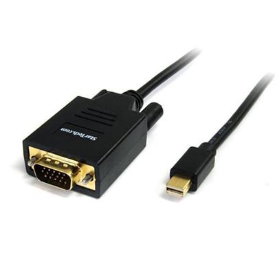 StarTech.com MDP2VGAMM6 6 ft Mini DisplayPort to VGA Cable M M Video converter VGA VGA black